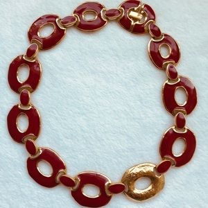 Red & Gold Necklace